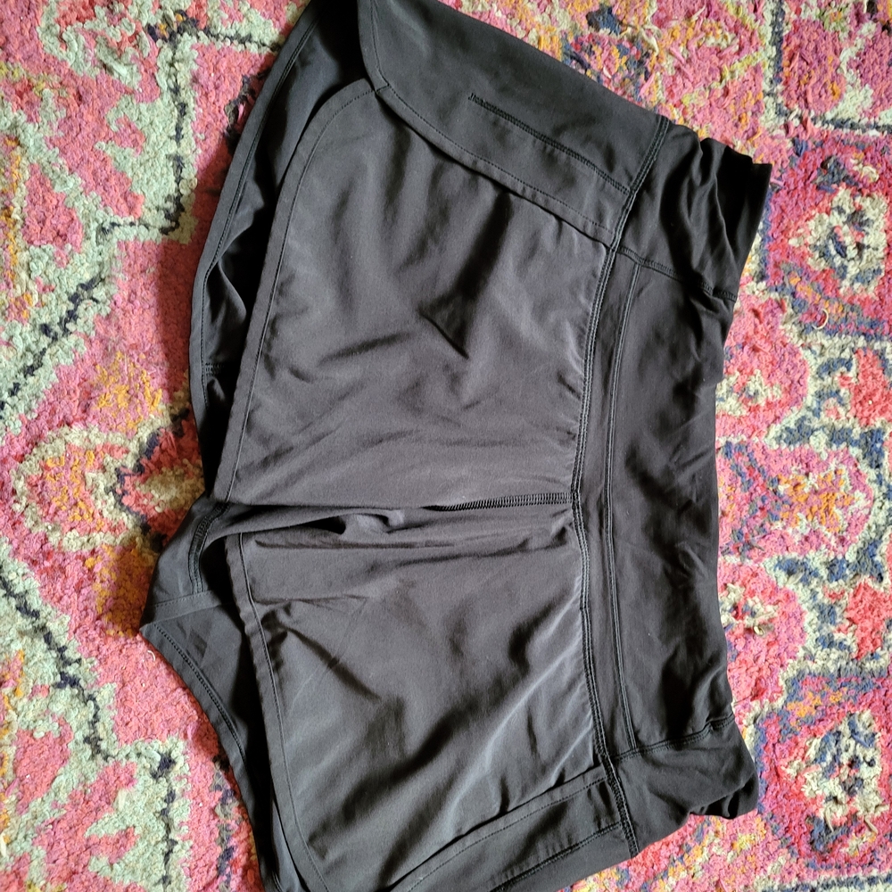 lululemon athletica Black Athletic Shorts